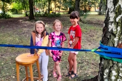 zahradní slavnost na zahájení školního roku Klub Oratoř 